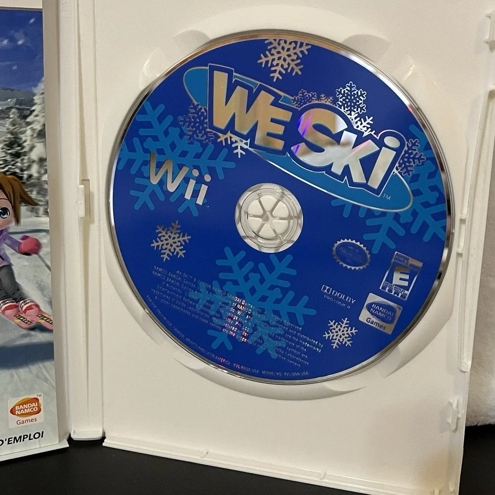 We Ski Wii Game 2008 Namco Bandai  Nintendo Up to 4 Players
